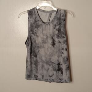 X By Gottex Women's XS Gray Tie Dye Tank. Atleisure, Activewear,Comfortable Yoga